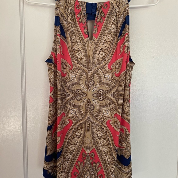 INC Beautiful Sleeveless Blouse - Picture 2 of 3